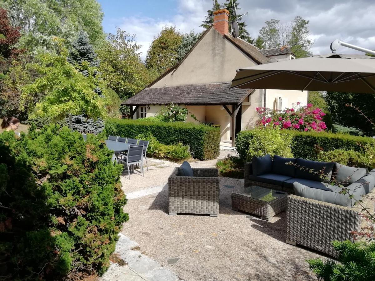 Gite Haut De Gamme Pres De L'Abbaye De Noirlac - Sejour Tout Confort Avec Jardin Et Terrasses - Fr-1-586-13 Bruere-Allichamps Exterior foto